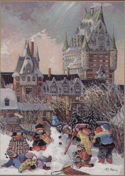 Winter in quebec
