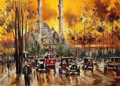 New mosque (yeni camii), isztambul, törökország