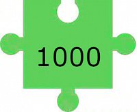 Puzzle 1000 db