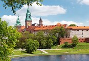 Wawel királyi kastély, krakkó, lengyelország