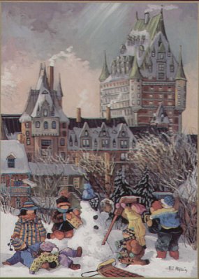 Winter in quebec