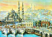 Eminönü-galata, isztambul, törökország